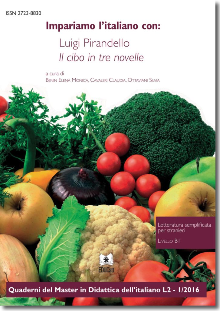 Copertina BENIN E.M., CAVALERI C., OTTAVIANI S., Impariamo l’italiano con: Luigi Pirandello