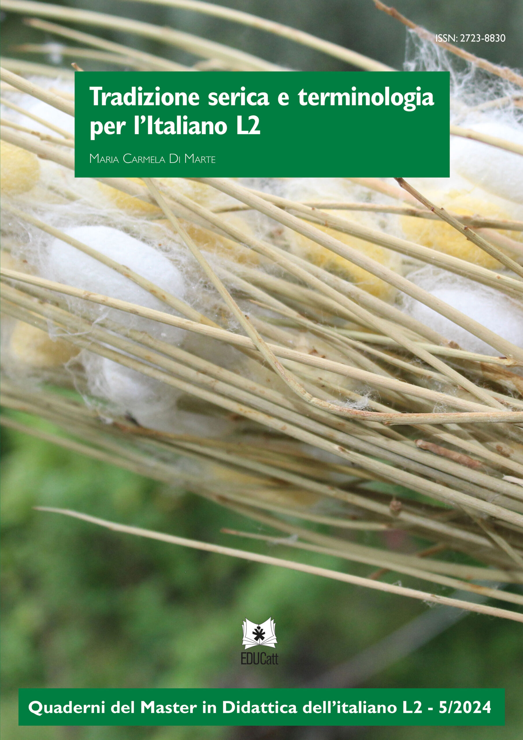 Copertina DI MARTE, M.C., Tradizione serica e terminologia per l’Italiano L2