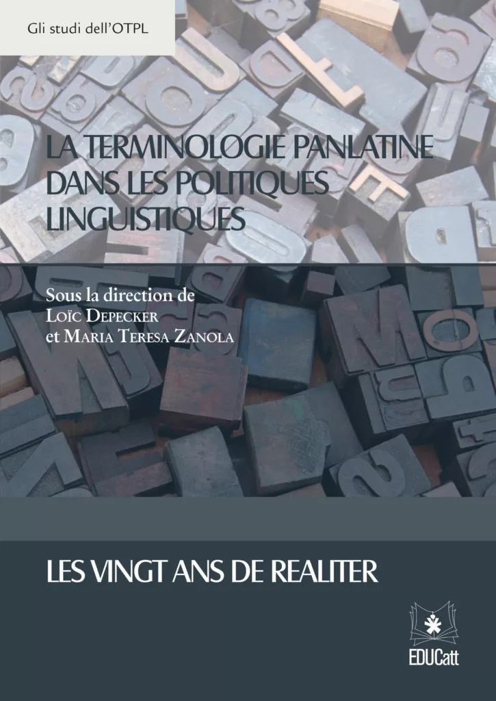 Copertina Les vingt ans de REALITER