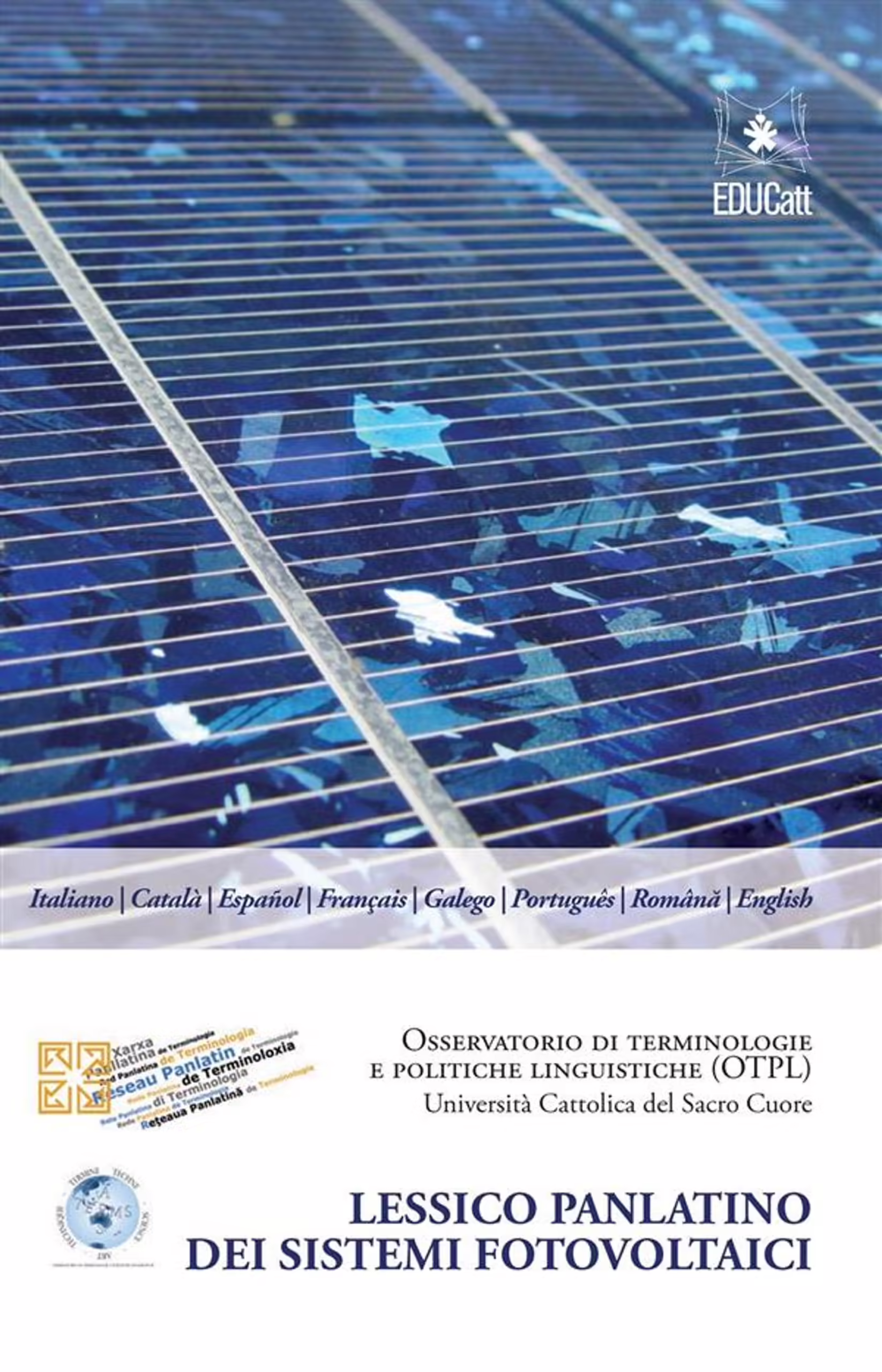 Copertina Lessico panlatino dei sistemi fotovoltaici